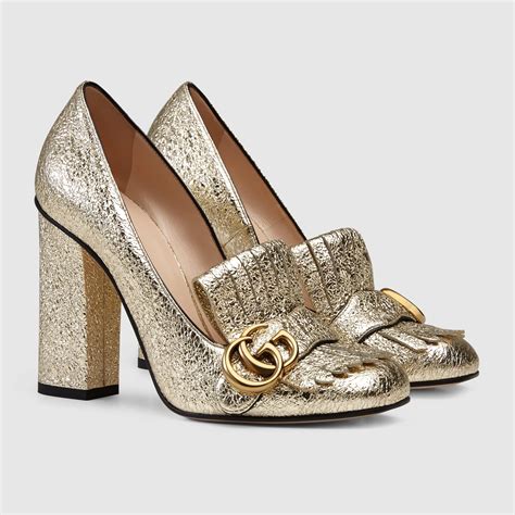 gucci womens shoes that bend back|gucci heels and pumps.